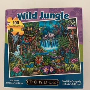 DOWDLE ‘WILD JUNGLE’ 100 piece Puzzle